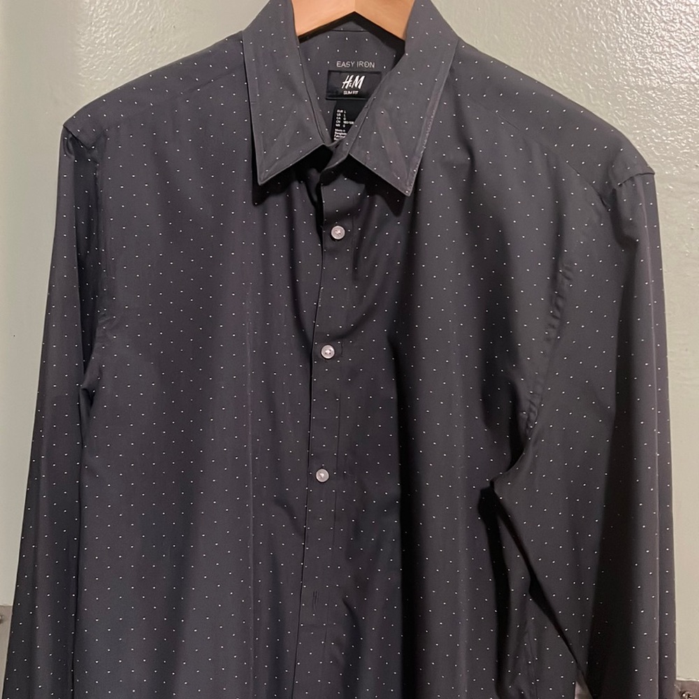 Banana republic button dress shirt size large used